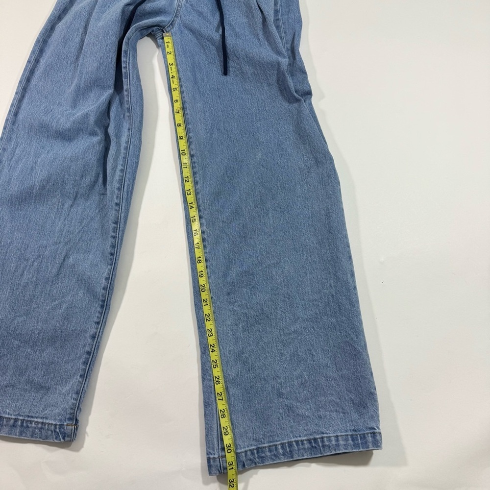 Vervet Olivia Baggy Wide Leg Pleated Jeans - Picture 11 of 12